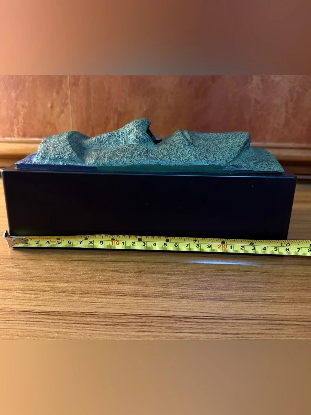 Tiki Moai Easter Island Stone Face Tissue Box Holder Vintage Rotary Hero Inc